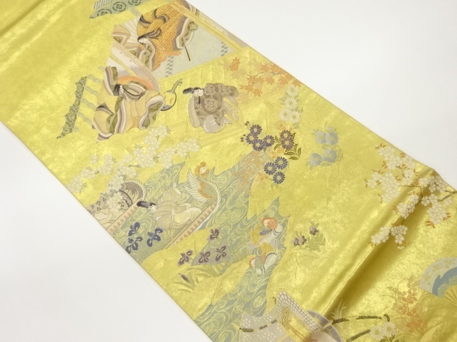JAPANESE FUKURO OBI / WOVEN CARRIAGE